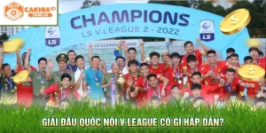 Giải đấu quốc nội V-League có gì hấp dẫn?